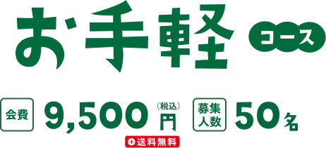 お手軽コース