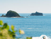 軍艦島の見える丘